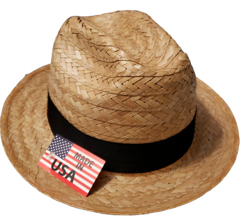 Mens natural coconut straw - mens,