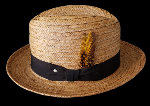 Mens natural coconut straw - mens,