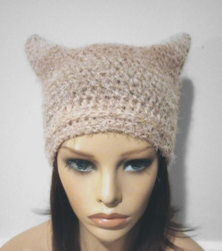 Handmade crochet womans hat - crochet,
