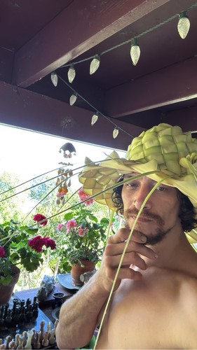 Coconut hats open - hats, or